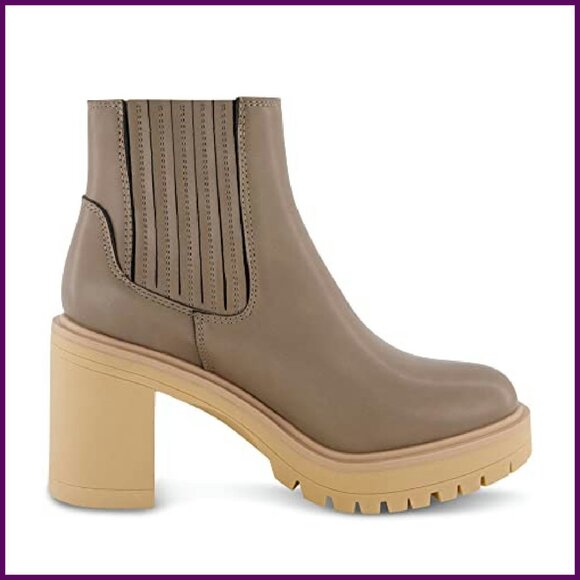 Women's Chelsea Boots with Memory Foam, Wide Widths, 3-Inch Heel - Picture 5 of 6